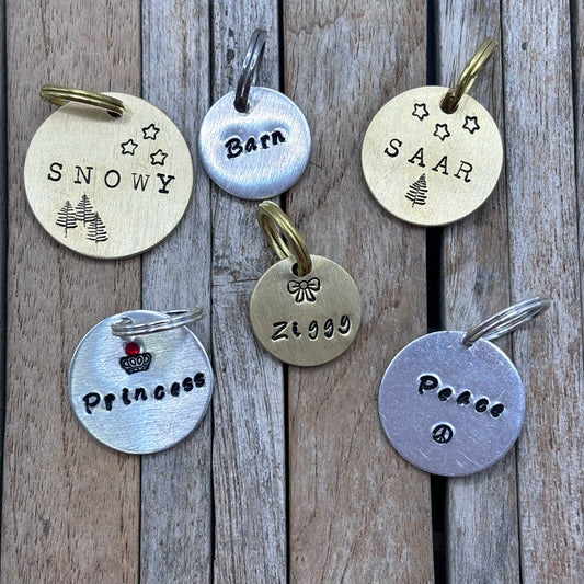 Dierenpenning minimalistisch ontwerp