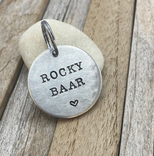 Dierenpenning met naam