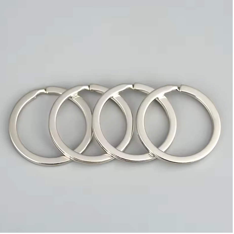Stevige splitringen SET 3 stuks voor hondenpenning in zilver of goud GRATIS VERZENDEN