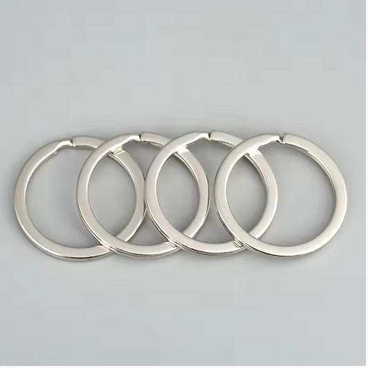 Stevige splitringen SET 3 stuks voor hondenpenning in zilver of goud GRATIS VERZENDEN