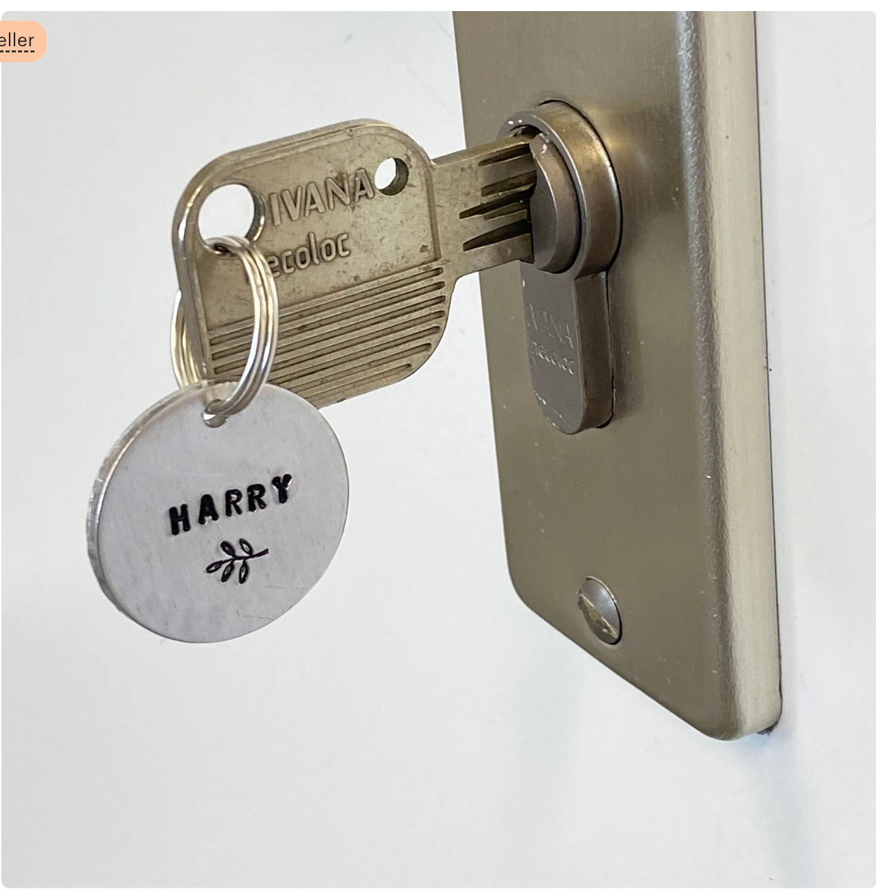 Dierenpenning met naam