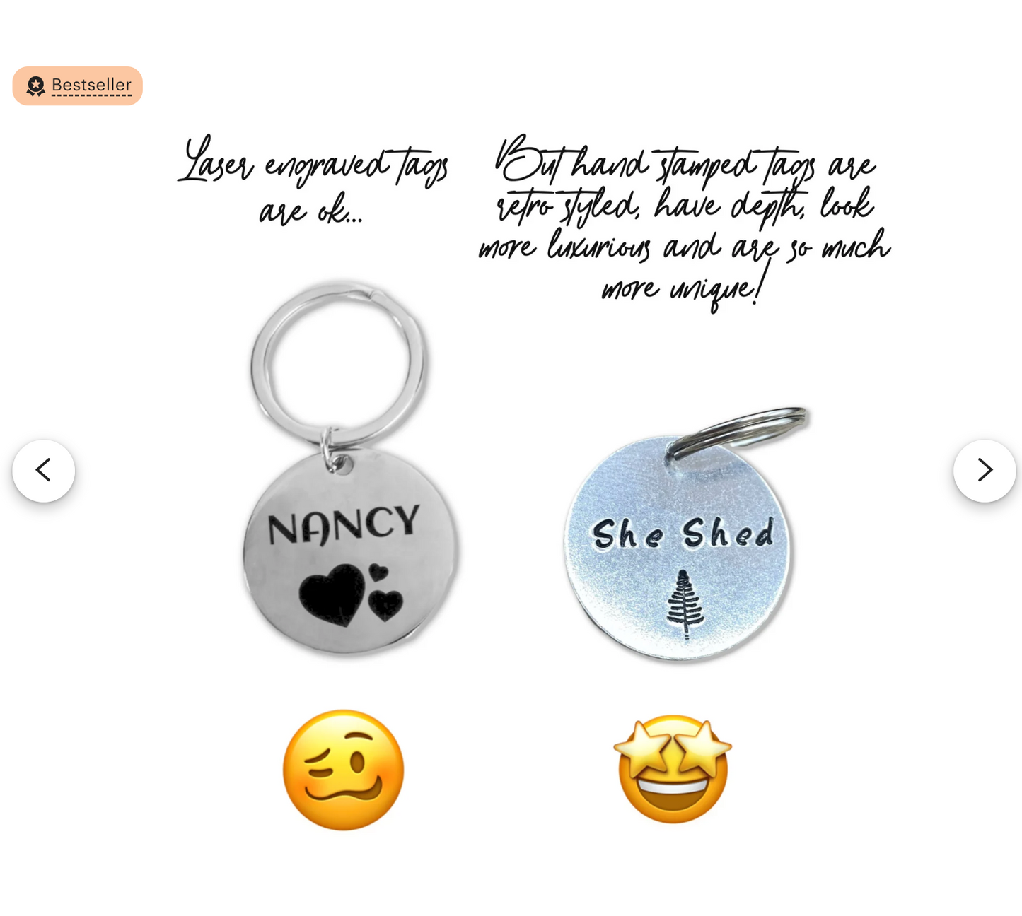 Dierenpenning met naam