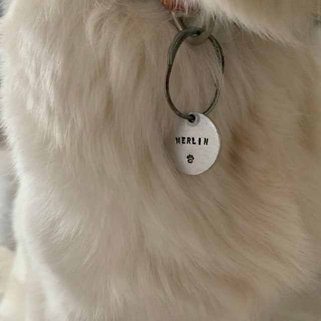 Dierenpenning met naam