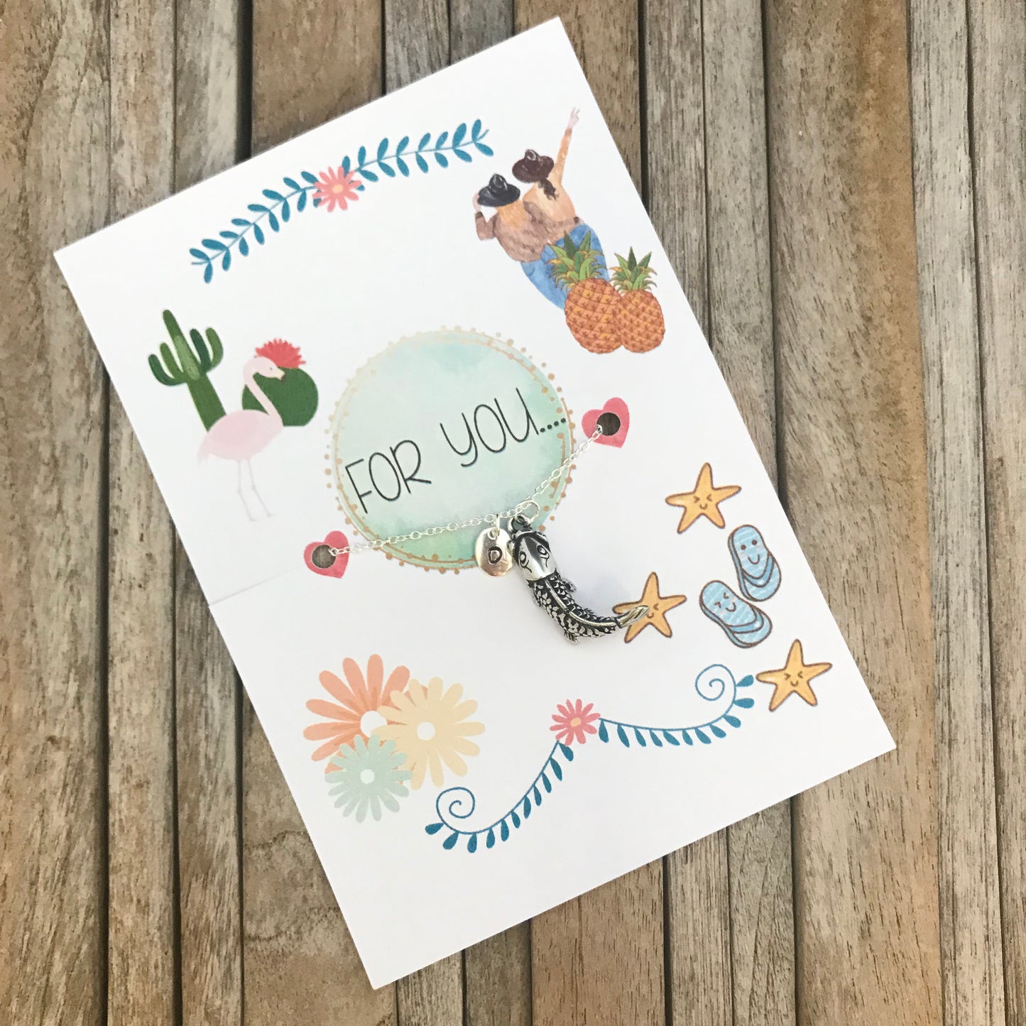 Customized fish necklace, Fish jewelry, Silver fish charm with Initial, Fisherman or woman gift