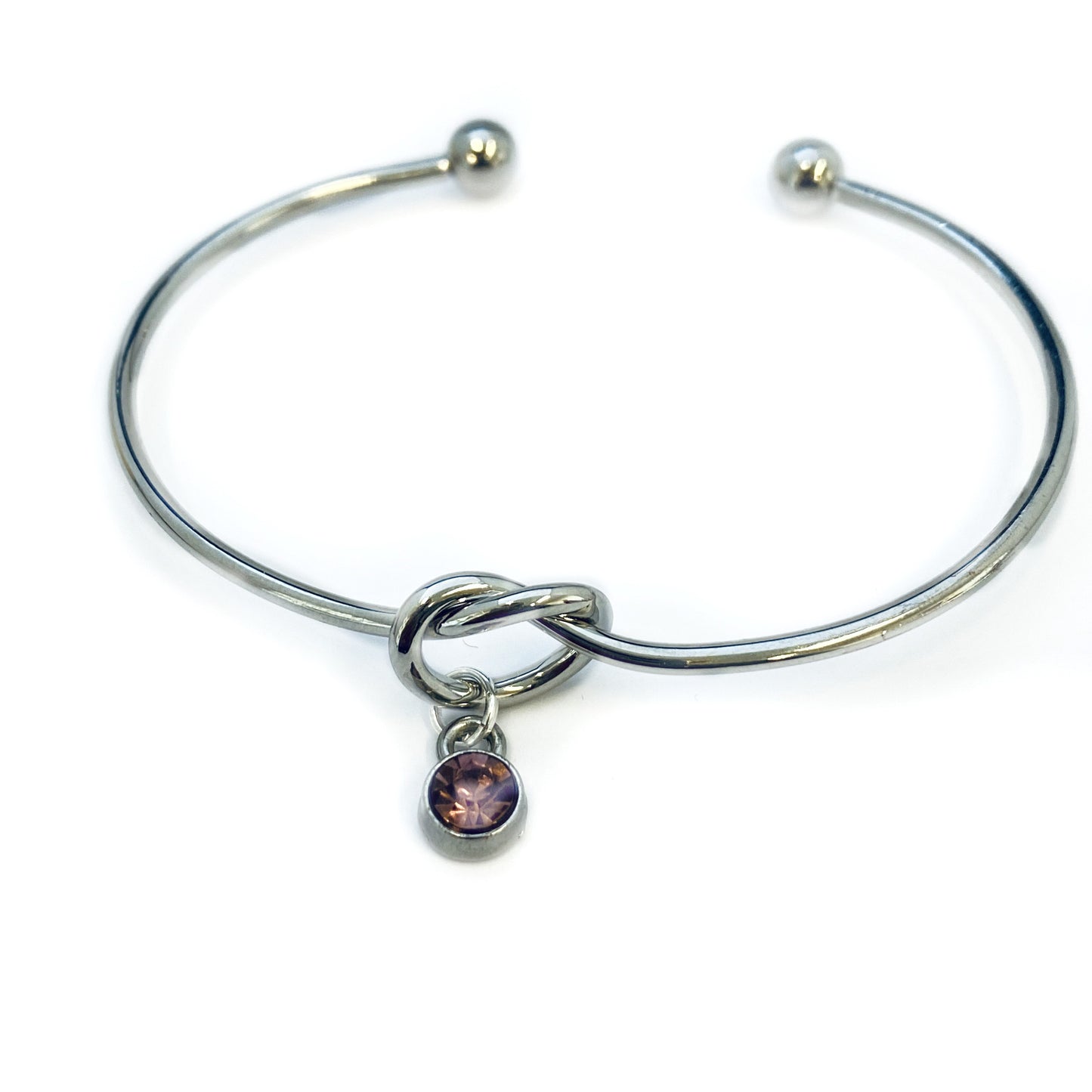 March Birthstone Bracelet, Birthstone charm Bracelet Gift, Aquamarine birthstone, March Birthday,