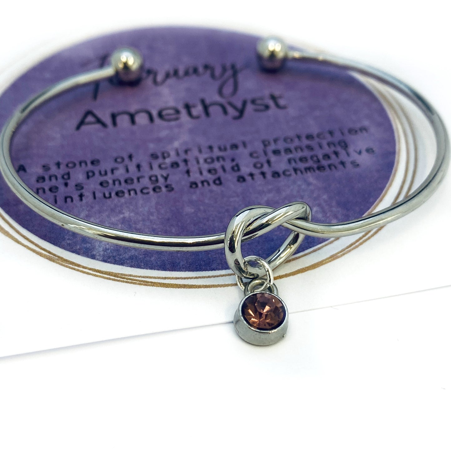 Februari verjaardagscadeau, geboortesteen armband cadeau voor moeder, Amethist armband, Amethist geboortesteen, februari geboortesteen, februari sieraden