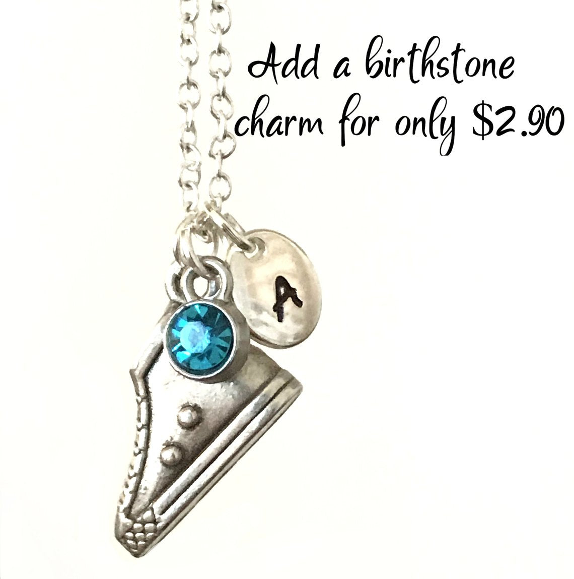 Add on birthstone crystal charm
