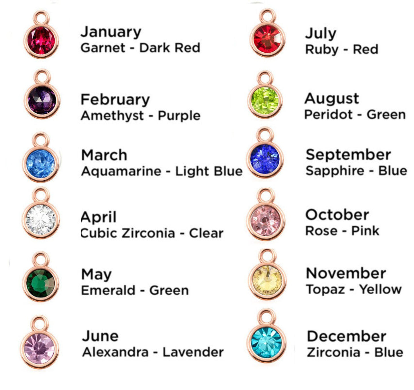 Brass Rose Gold Personalized Stethoscope ID Tag with custom birthstone charm, Hand stamped Stethoscope Charm, Nurse Birthday Gift, RN Tag, RN gif