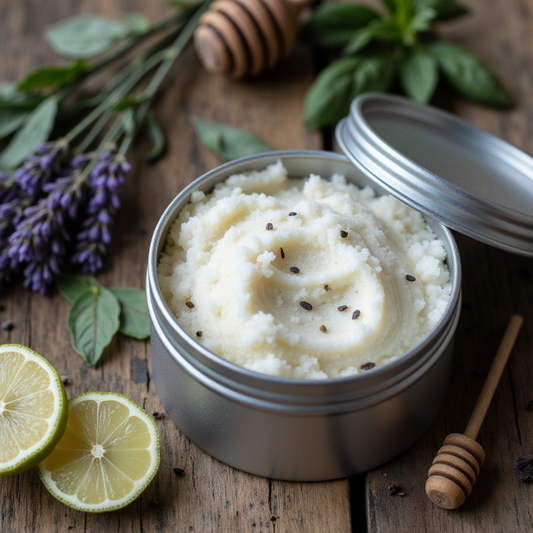 Handcrafted Natural Sugar Scrub | Exfoliating Body Scrub | All-Natural Skincare Gift