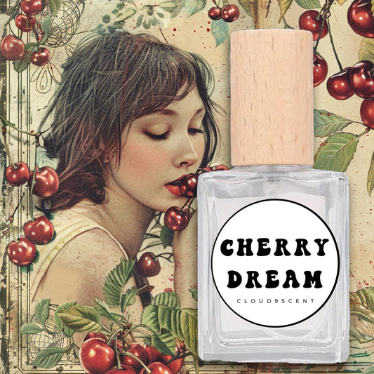 Cherry Almond Vanilla Perfume Sample: Long -lasting Edp Fragrance, Scent Sample, Indie Niche