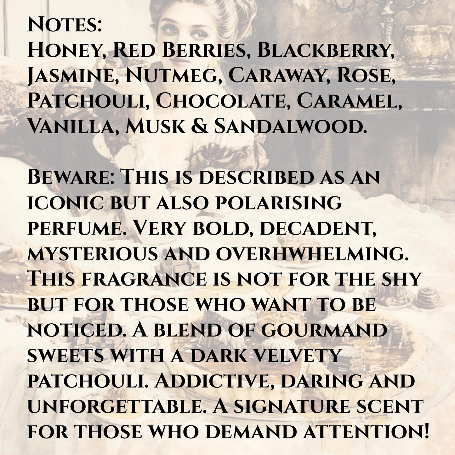 Hazel Handcrafted Sweet Fall Perfume Warm Honey Patchouli, Vanilla, Caramel & Chocolate Artisan Fragrance Not a safe blind buy!