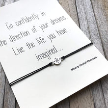 Graduation compass bracelet gift