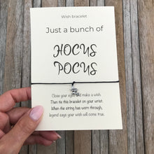 Hocus Pocus wish bracelet gift for Halloween