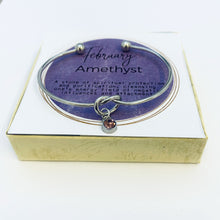 February birthday Gift, Birthstone Bracelet Gift for Mom, Amethyst bracelet, Amethyst birthstone, February birthstone, February Jewelry