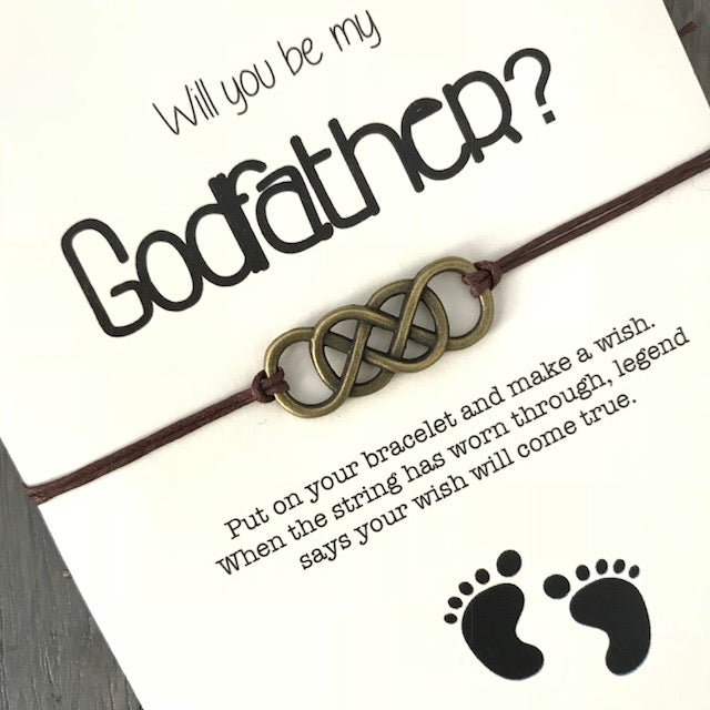 Godfather voorstel wens armband cadeau