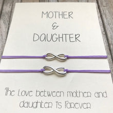 Mother daughter bracelet set of 2