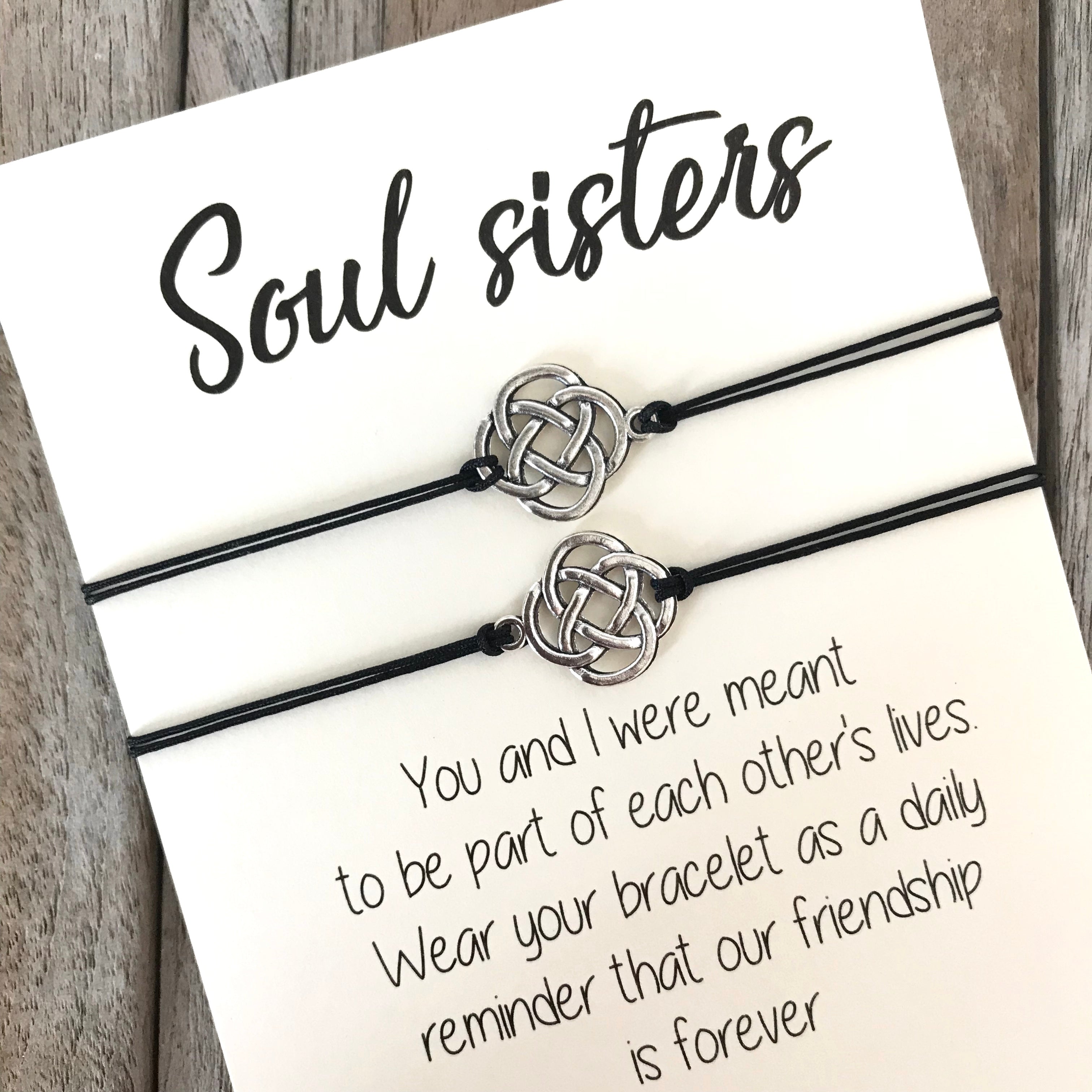 A Charmed Impression Unbiological Sister • Sterling Silver Bracelet for  Women • Stepsister Gifts • Infinite