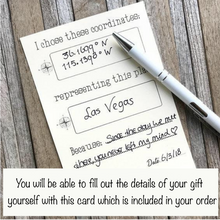 Longitude Latitude bracelet