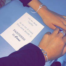 Partners in crime friendship bracelet set