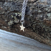 Sterling silver Good friends matching star necklace set